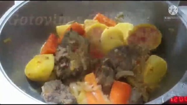 Шурпа таджикский по просьбе одного подписчика? готовлю таджикский Шурпа#рецепт#дочикшурбо#