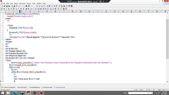Visitors management with php mysql | part 1 смотреть онлайн