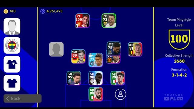 Top 10 Best Formations For Possession Game in eFootball 2023 Mobile | Best Possession Game Formatio смотреть онлайн