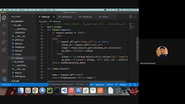 Dijango Lecture 5 : Apps смотреть онлайн