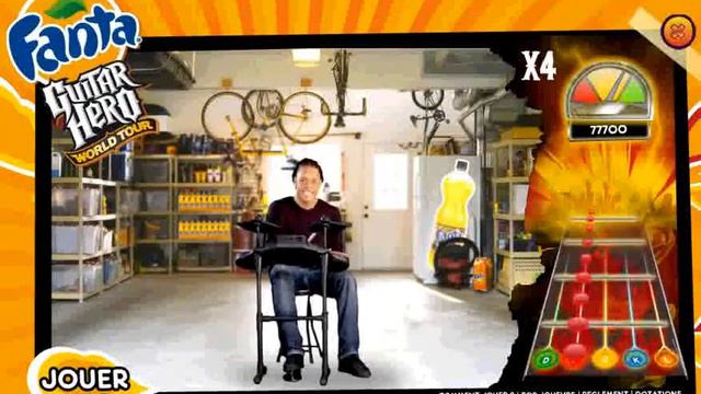 Fanta Guitar Hero Wolrd Tour Floflo Batterie 137000 point... смотреть онлайн