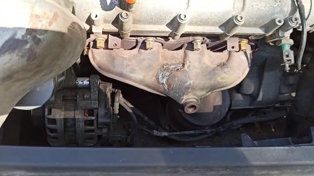 Ремонт треснутого выпускного коллектора Фольксваген поло седан смотреть онлайн