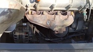 Ремонт треснутого выпускного коллектора Фольксваген поло седан