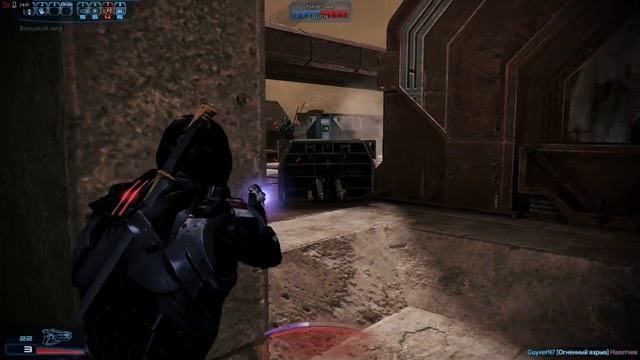 Mass Effect 3. соло платина. убийца N7 штурмовик.