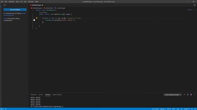 How to write "Hello, World!" in Java, 1200 times смотреть онлайн