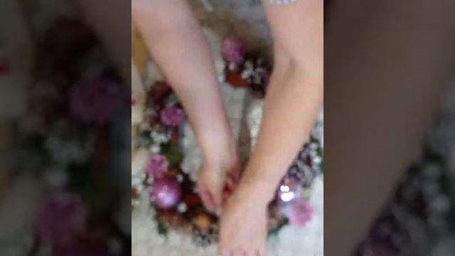 Рождественский венок из доступных материалов/новогоднийдекор/поделки, переделки/природные материалы смотреть онлайн