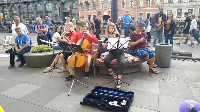Уличная музыка. Июнь 2018. СпБ. / Street music. June 2018. St. Petersburg. смотреть онлайн