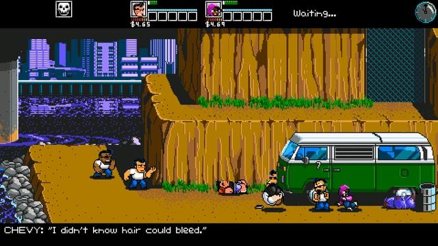 River City Ransom: Underground. Проходим в коопе #4. смотреть онлайн