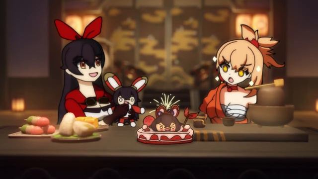 A baron bunny yoimiya special- Genshin anniversary-Genshin Impact смотреть онлайн