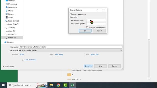 How to Save Excel File with Password Protection || MS Excel смотреть онлайн