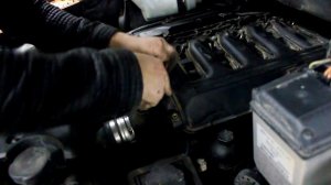 Замена блока розжига свечей накала bmw e53