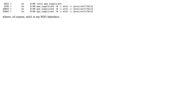 On Gentoo, how can one connect to the WiFi from the command-line without the NetworkManager... смотреть онлайн