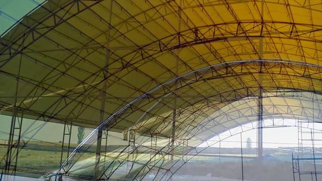 Ангар металло тентовый