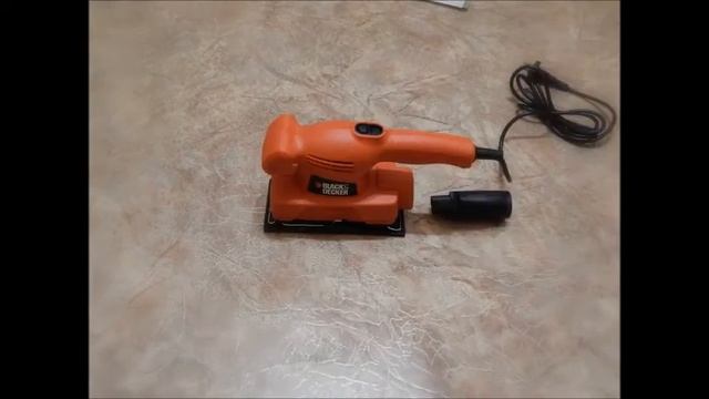 Шлифмашина вибрационная Black&Decker KA300 смотреть онлайн