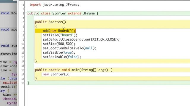 Java Canvas GUI смотреть онлайн