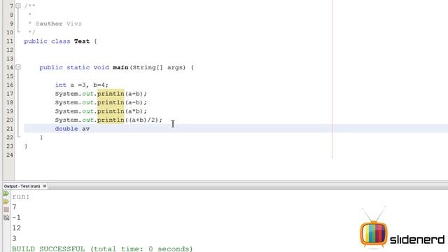 25 Java Arithmetic Operators Example | смотреть онлайн