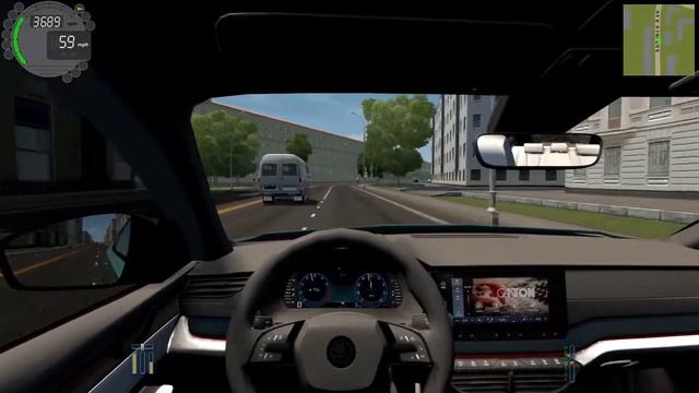 City Car Driving | Skoda Octavia | Logitech G29 Gameplay
