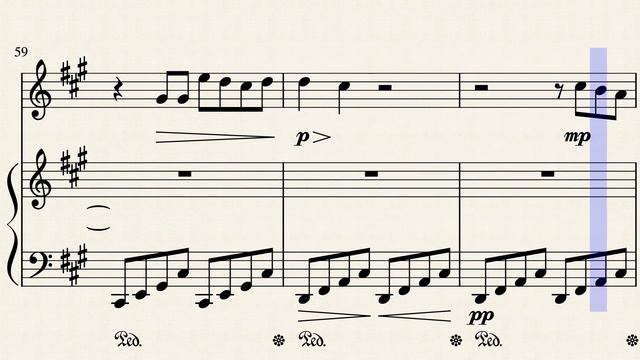 Billie Eilish - everything i wanted - Violin Sheet Music