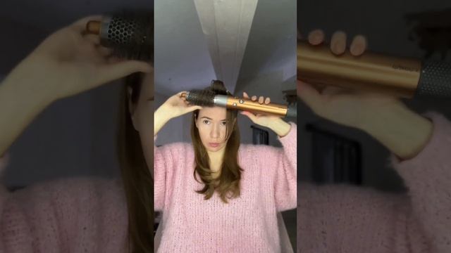 Туториал укладка челки на брашинг