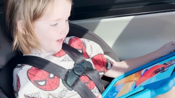 A FAMiLY ROAD TRiP!!  Car Games and Black Widow Spiders! Adley & Niko play neighborhood with friend