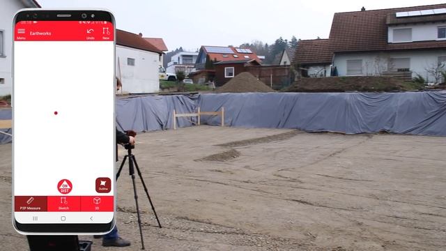 Leica DISTO™ Plan App - How to use the Earthworks Function смотреть онлайн