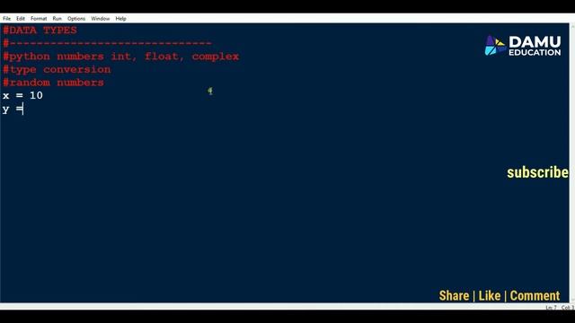 Python in Telugu | Python Numbers (int, float & complex) Data Type Conversion in Python in Telugu смотреть онлайн