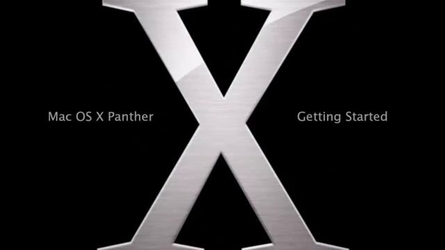 Mac OS 10.3 Panther intro смотреть онлайн