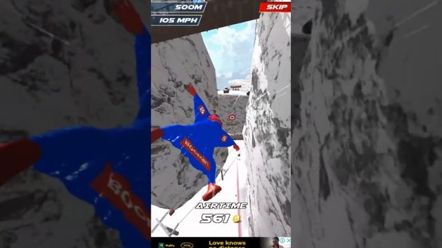 Base Jump Wing Suit Flying Gameplay Walkthrough ( Android, iOS ) смотреть онлайн