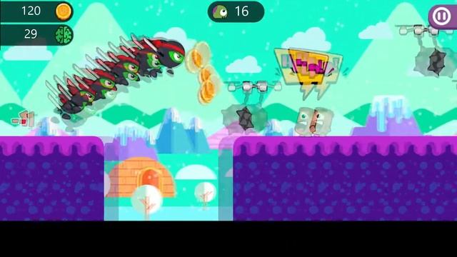 Monster Run: Jump Or Die - Gameplay new record Part 6 смотреть онлайн