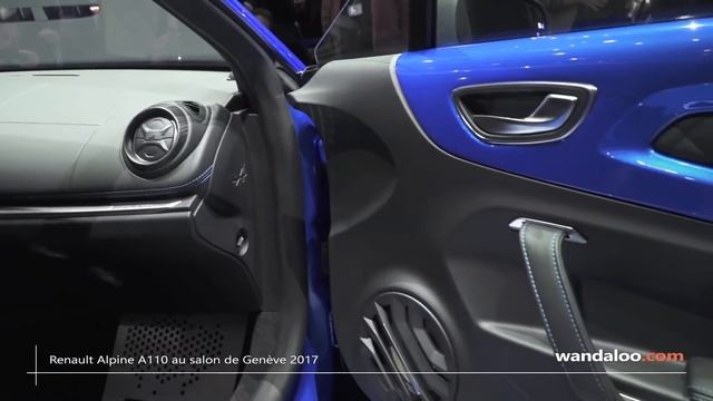 Renault Alpine A110 au salon de Genève 2017 смотреть онлайн