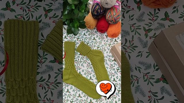женские носочки спицами 40 размер смотреть онлайн