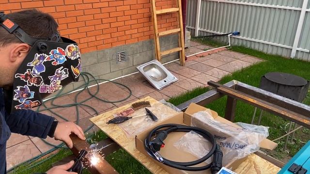 Wert mig 200 дешевый полуавтомат / Сравнение электрода и флюсовой проволоки смотреть онлайн