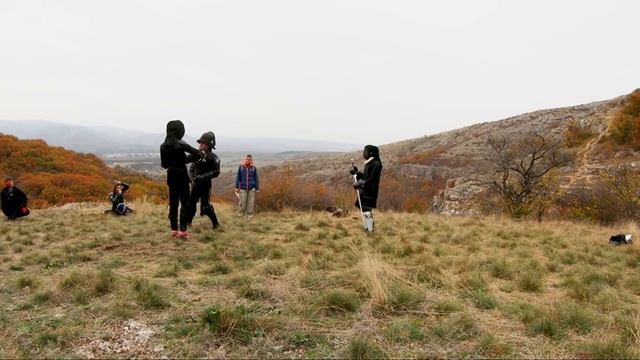 Outdoor Hema Fencing. FFG Crimea. Первая выездная тренировка клуба. Учебные бои - видеопоток.
