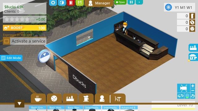 Coffee Shop Tycoon #5 - New Store? смотреть онлайн