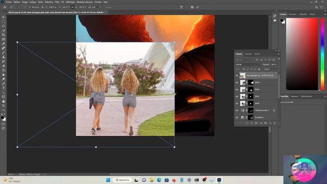 Photoshop + Stable Diffusion workflow ( speedart ) Let's create a dragon cave смотреть онлайн
