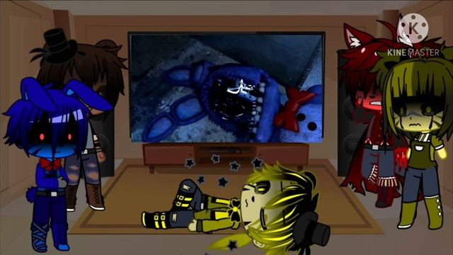 fnaf 2(withered Animatronics) react to "an interview with bonnie again" (kinda AU, read desc.) смотреть онлайн
