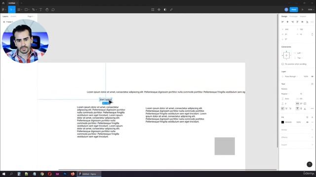 Figma 2022 Full Course | Here are the 3 types of text in Figma смотреть онлайн