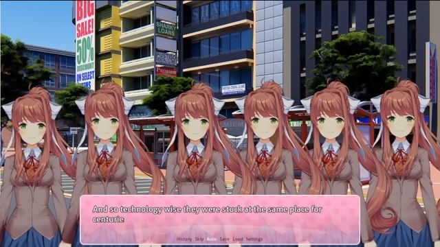 Planet of the Monikas- [A Planet of the Apes & Doki Doki Literature Club Crossover Parody!] смотреть онлайн