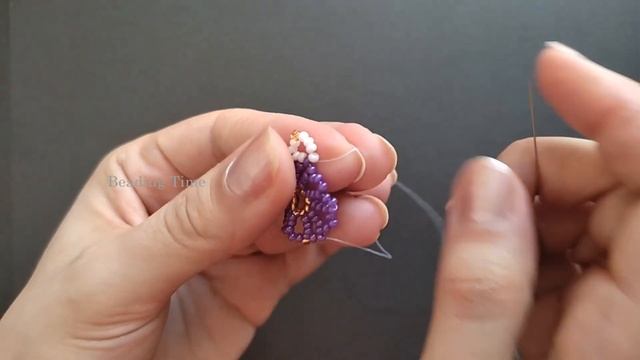 How to make a flower chain bead bracelet, easy beading jewelry DIY смотреть онлайн
