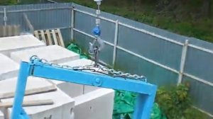 Самодельный кран для подъема газоблока