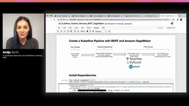 AWS re:Invent 2020: Building end-to-end ML workflows with Kubeflow Pipelines смотреть онлайн