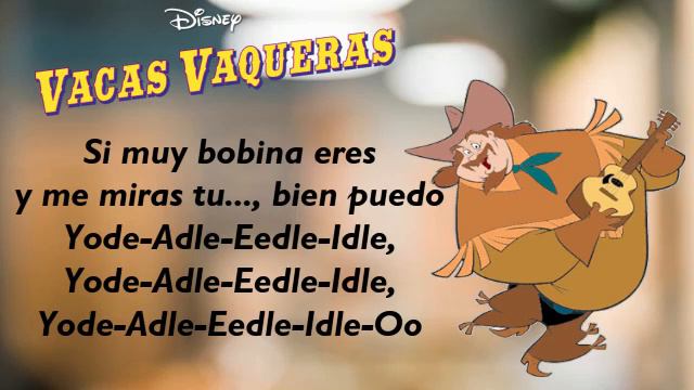 Vacas Vaqueras - Yodel Adle Eedle Idle Oo (Latino letra) смотреть онлайн
