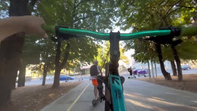 Упал когда стантил / WHEELY / СТАНТ ПО ГОРОДУ / PROSTORIDER / смотреть онлайн