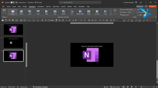 How to animate svg logos in PowerPoint смотреть онлайн