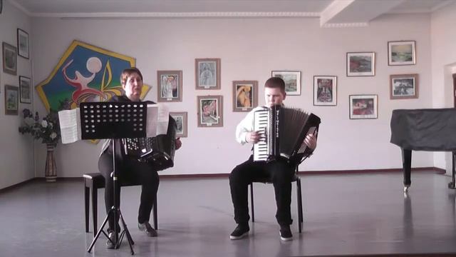Владислав Борта, Ирина Вовнянко. А.Новиков."Смуглянка",В.Андреев. Вальс "Грёзы". смотреть онлайн