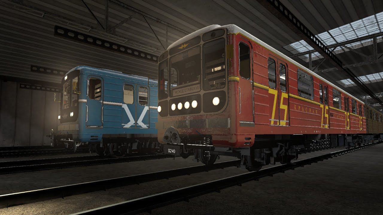 Сход за сходом! Красная стрела на B50. Garry's Mod: Metrostroi!