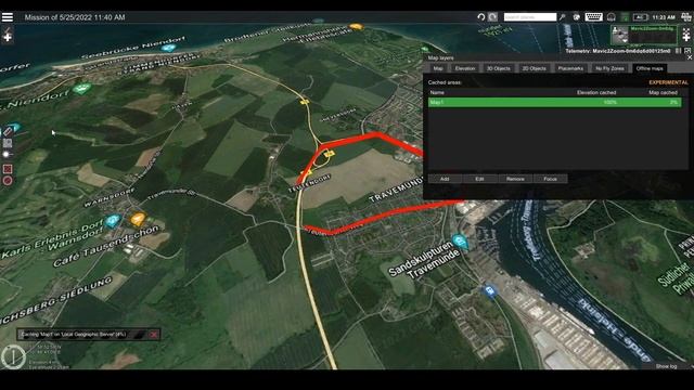 Caching map and elevation for offline use with UgCS смотреть онлайн