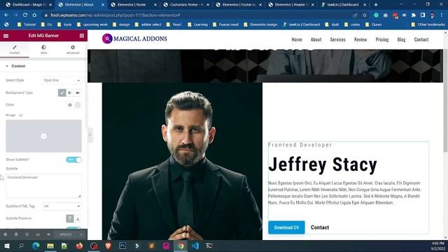 Magic Elementor WordPress Theme - Use Elementor Pro feature For Free смотреть онлайн
