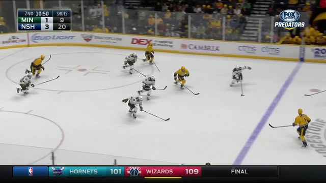 NHL Minnesota Wildes - Nashville Predators 19-12-2015 | 2 тайм смотреть онлайн