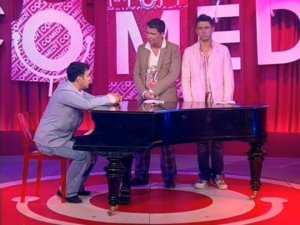 Гарик Мартиросян, Гарик Харламов и Тимур Батрутдинов - Случай на канале ТНТ